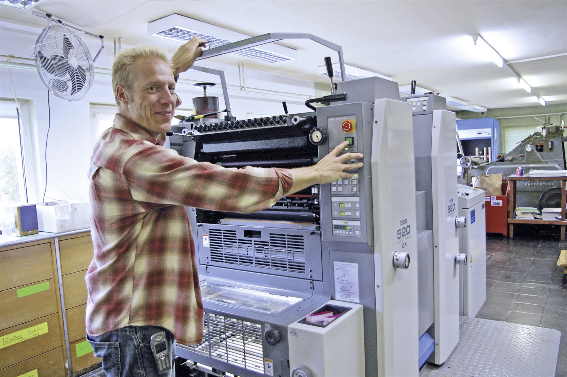 Kraft-Wärme-Kopplung in der Druckerei Brocker in Kürten